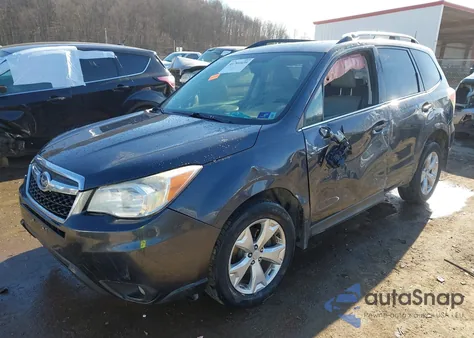 2014 Subaru Forester 2.5I Limited из США, поврежденный, VIN JF2SJAHCXEH507668